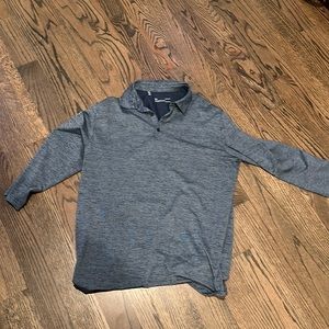 Under Armour HeatGear - 3/4 sleeve polo. Navy. Large.
